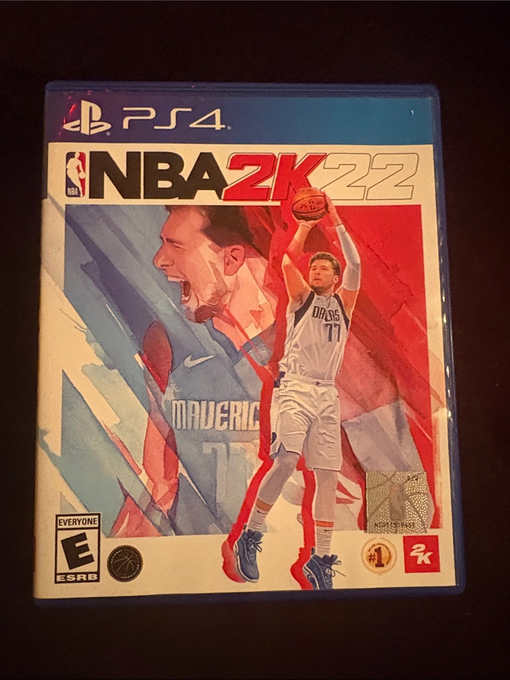 NBA 22 PS4 Video Game - White/Blue